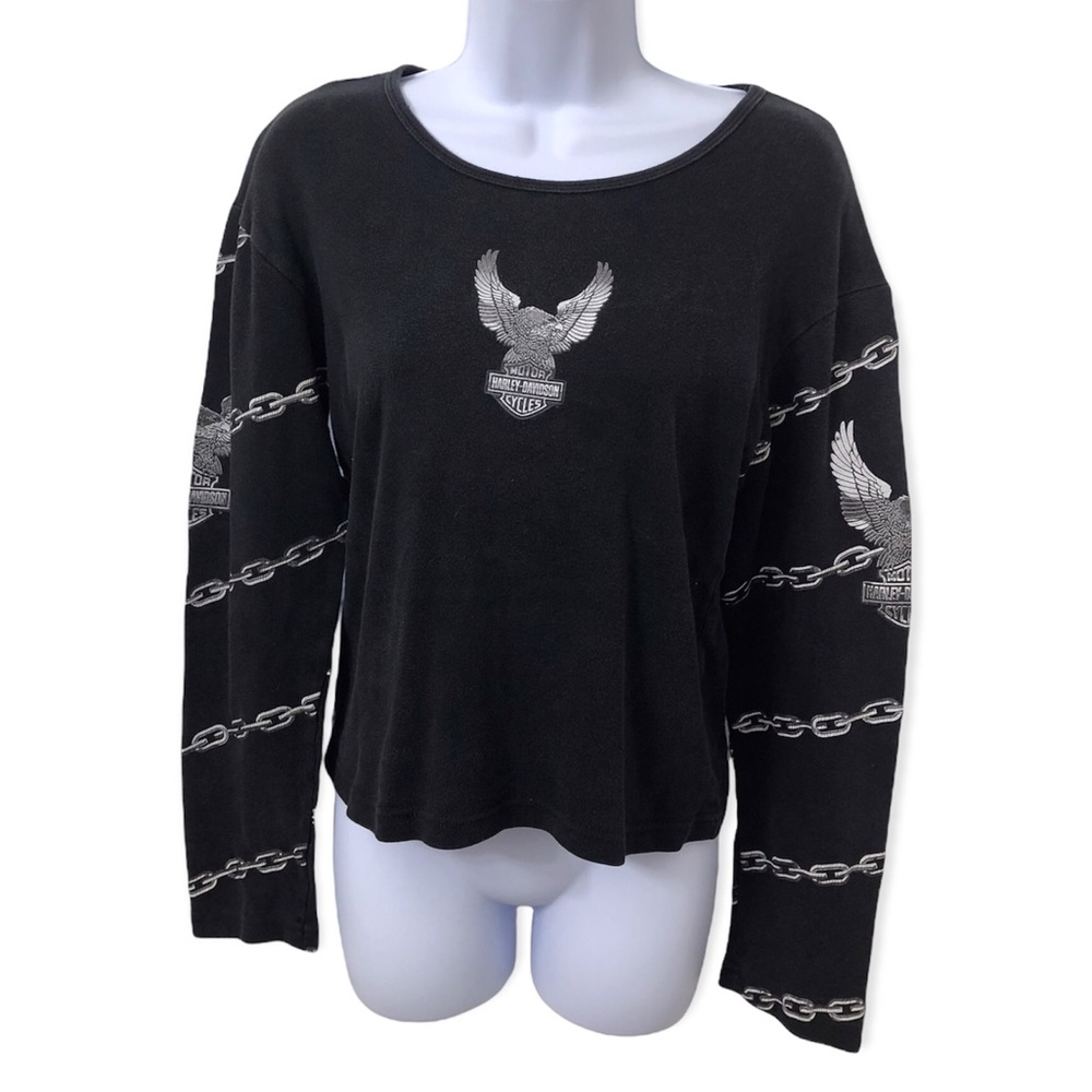 Harley-Davidson Graphic Long Sleeve Tee Size XL